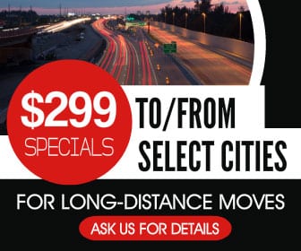 Kelowna Movers - That Guy Van Lines - $299 special for long distance moves